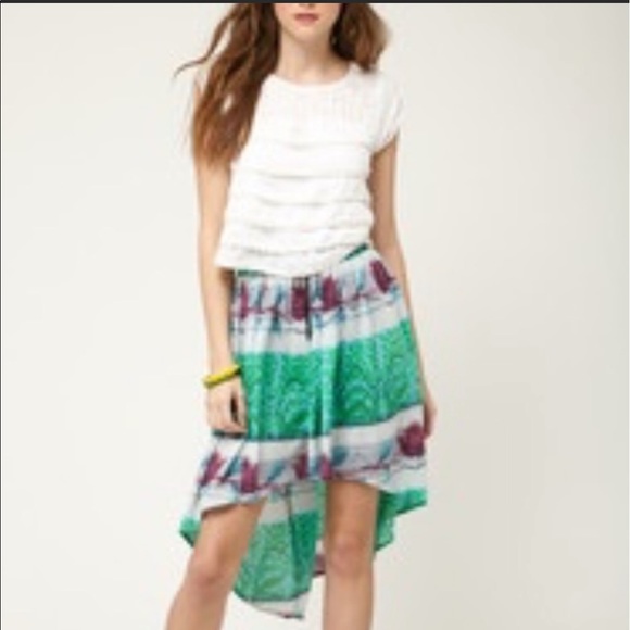 Free People Dresses & Skirts - ⭐️HP⭐️ FREE PEOPLE Zen Garden Vintage Print Skirt